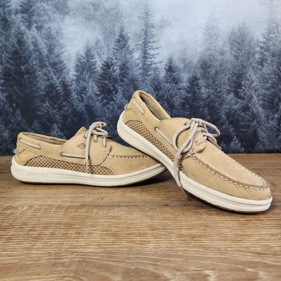 Sperry Gamefish Leather Boat Shoe | Men's 8M - Picture 1 of 11